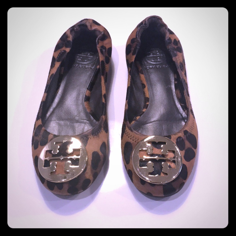 Tory Burch Cow Hide Reva Flat